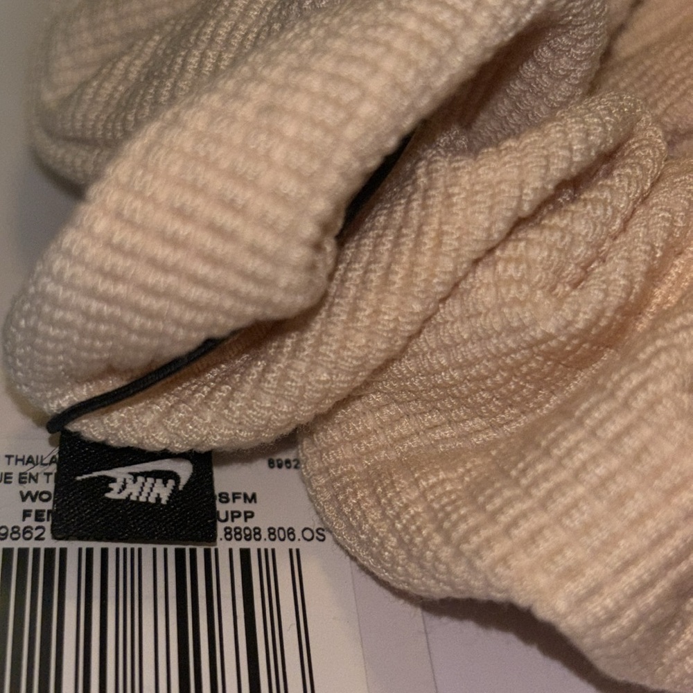 Nike Guava Ice Gathered Waffle Hair Tie - Picture 8 of 9